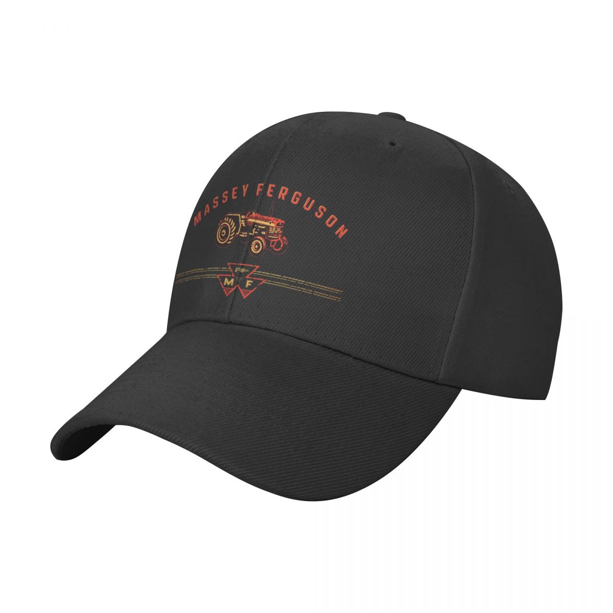 Golf Cap Dad - Boné de beisebol lavado masculino, Tractores