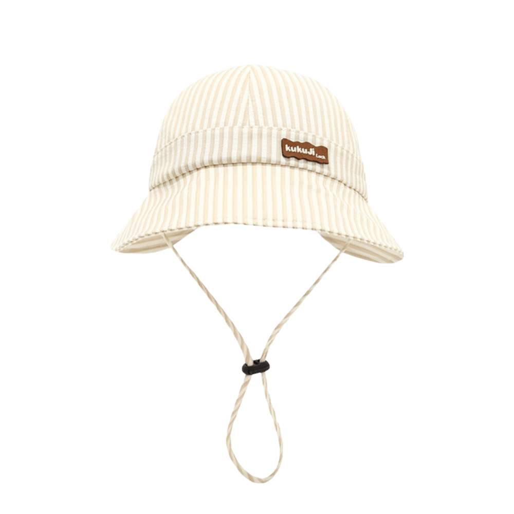 Sun Hat Wide Brim - Novo Chapéu de Sol Infantil Listrado