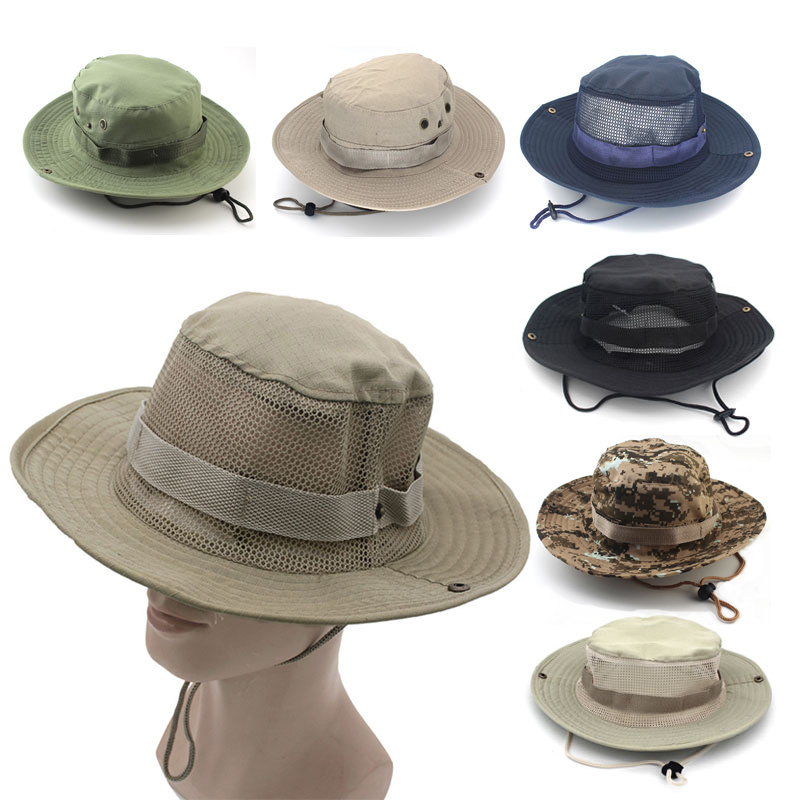 Boonie Hat Tactical - Chapéu de sol masculino e feminino