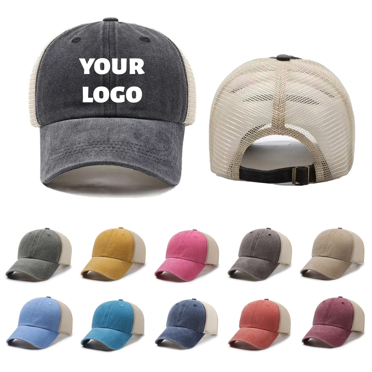 Visor Sun Hat - Boné de Beisebol Personalizado com Logo,