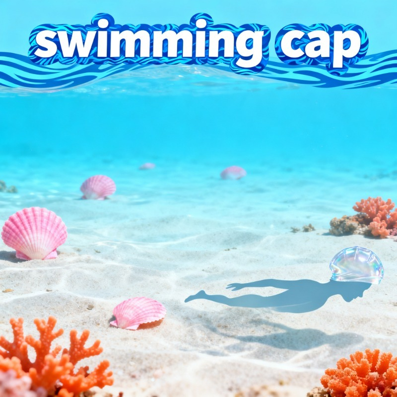 Swim Hat Silicone - Touca de natação confortável para crianças,