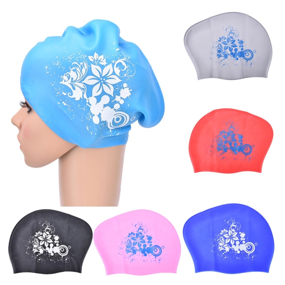 Swim Hat Silicone - Touca de natação de silicone para