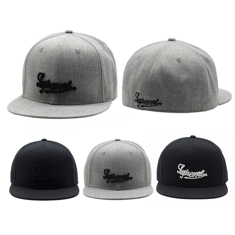 Baseball Cap Structured - Bordado completo fechado cabido boné chapéu