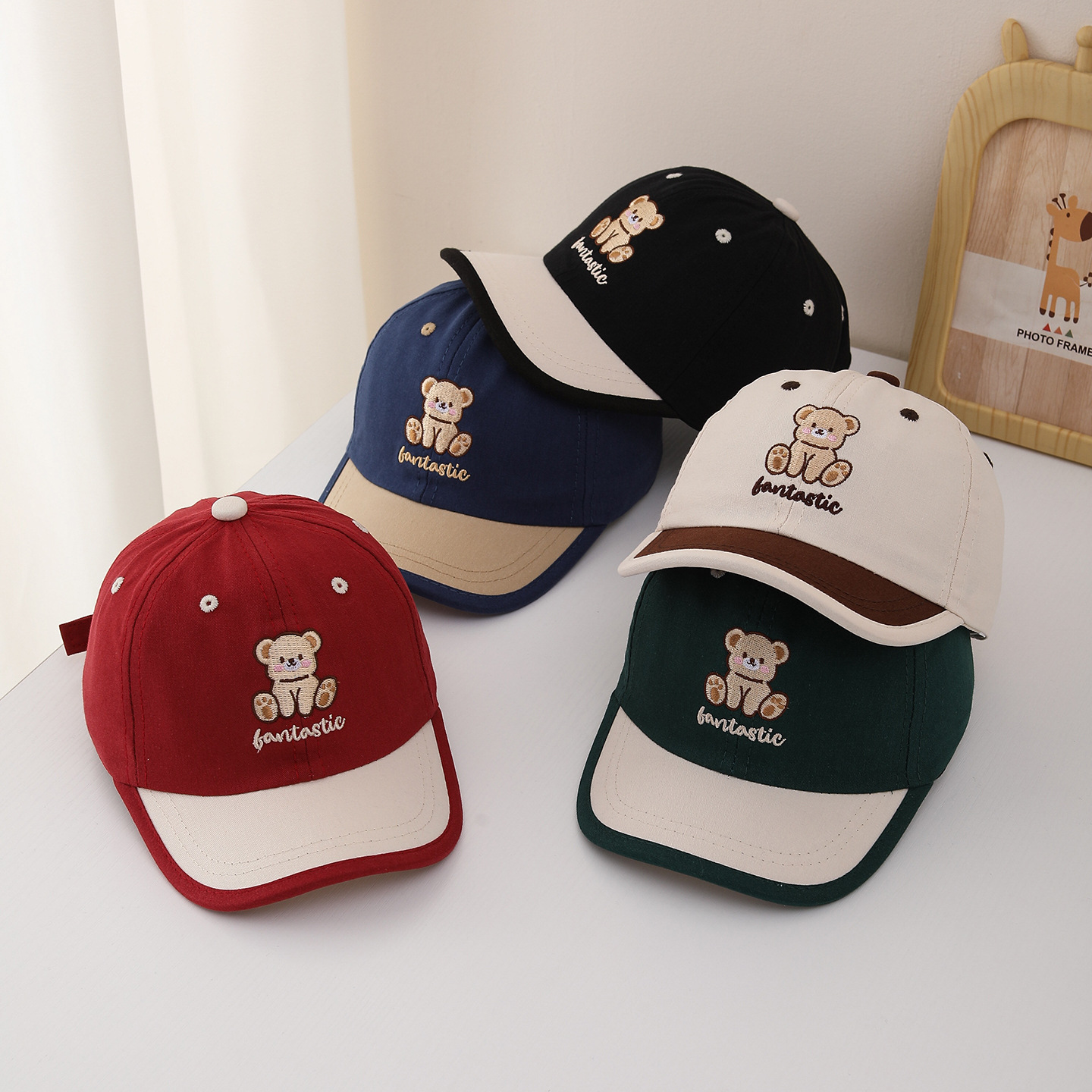 Visor Sun Hat - Boné de Beisebol Infantil 52cm com