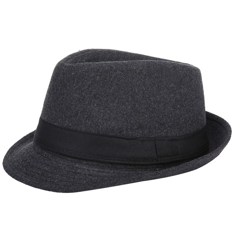 Fedora Hat Wool - Chapéu Fedora de Lã para Homens