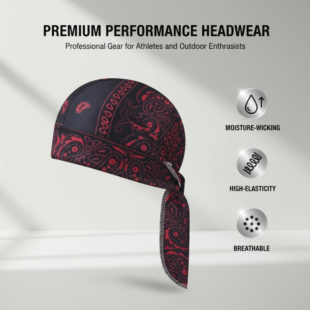 1-5 Peças Touca Refrescante Re - Skull Cap Helmet Liner avaliação e preço
