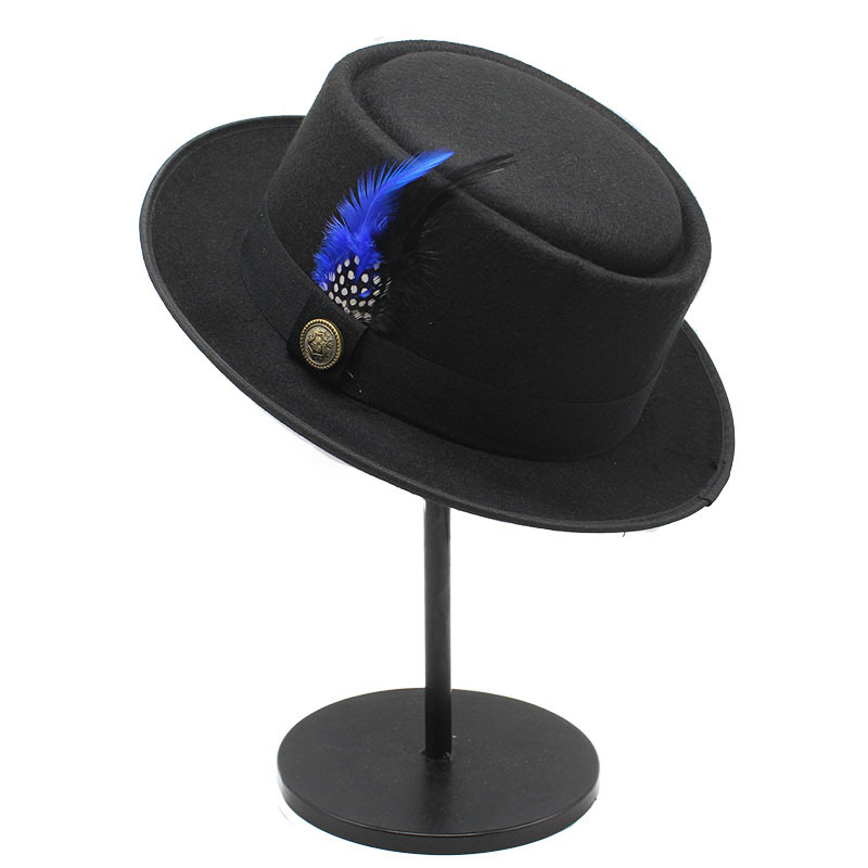 Fedora de feltro de aba larga  - Fedora Hat Wool avaliação e preço