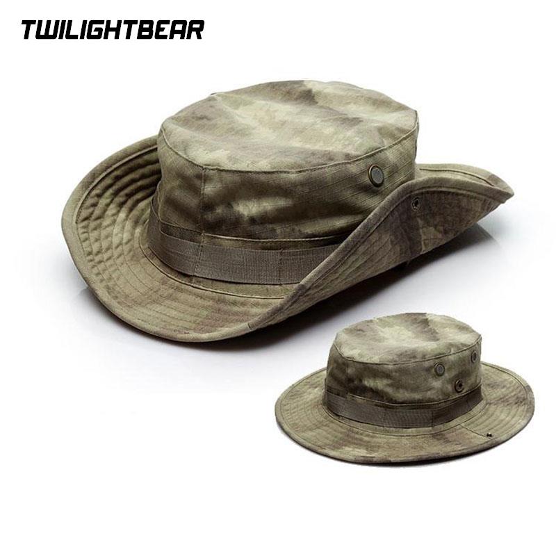 Qualidade superior engrossar c - Boonie Hat Tactical avaliação e preço