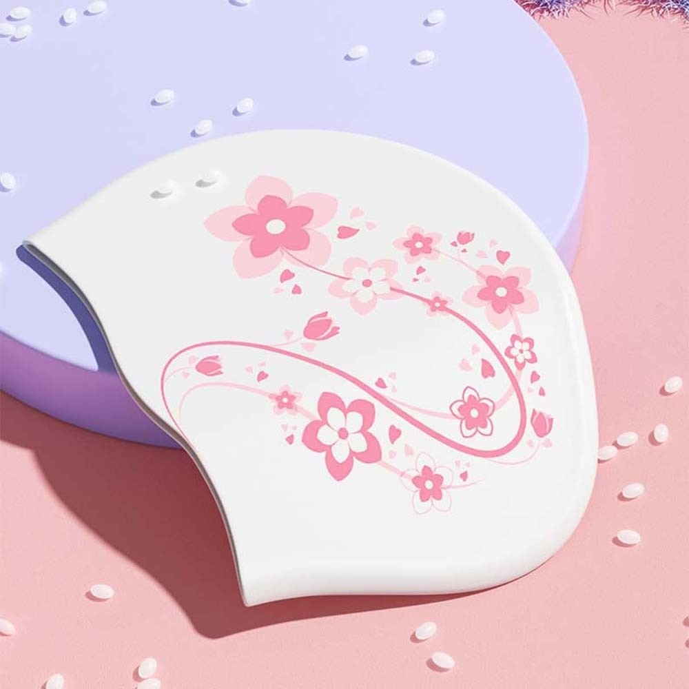 Touca de Natação Elástica com  - Swim Hat Silicone avaliação e preço
