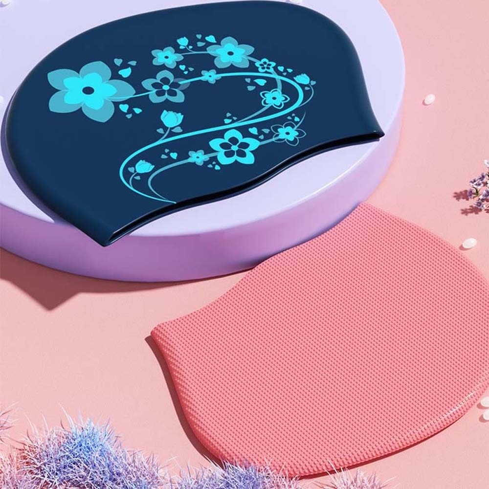 Touca de Natação Elástica com  - Swim Hat Silicone avaliação e preço