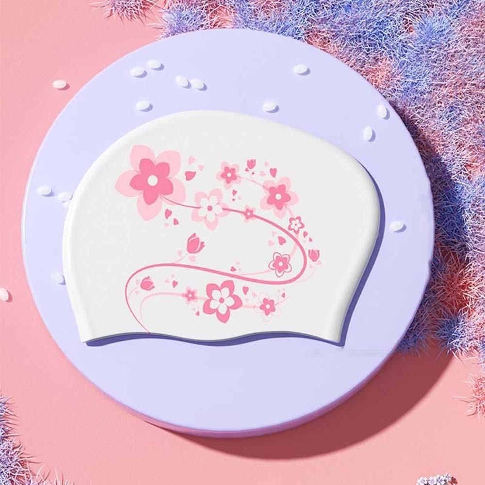 Touca de Natação Elástica com  - Swim Hat Silicone avaliação e preço