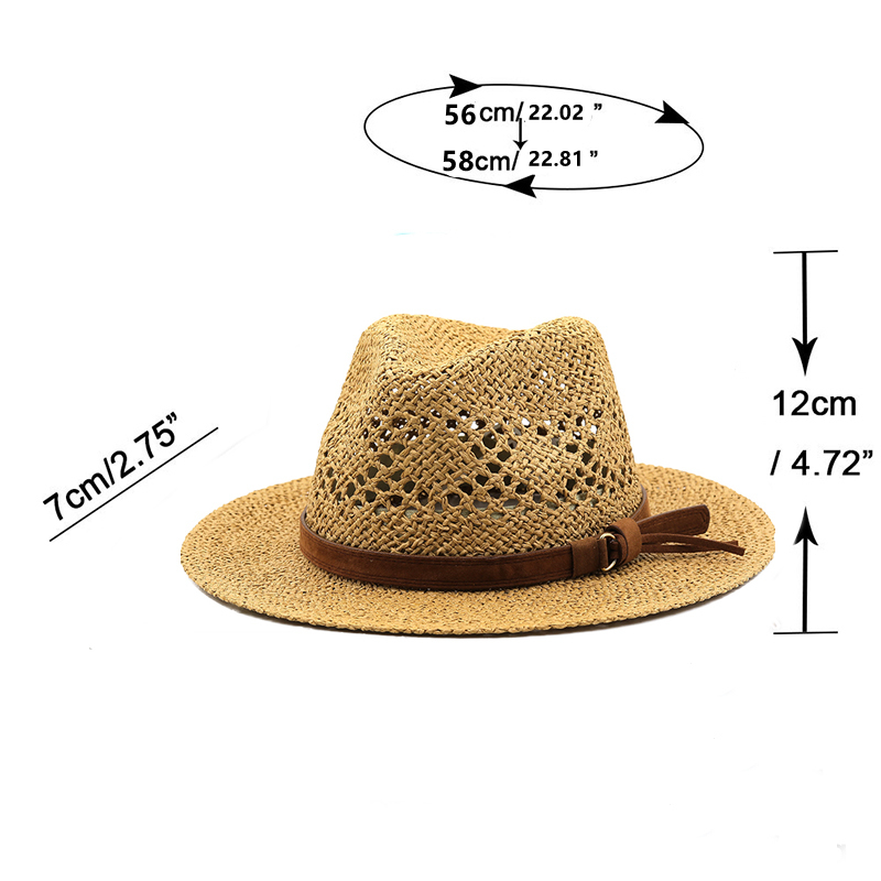 Chapéu de palha de ráfia oco m - Cowboy Hat Straw avaliação e preço