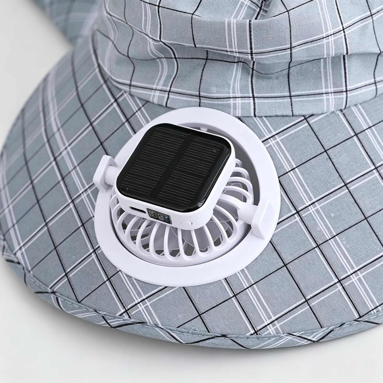 1PC Chapéu com Ventilador Sola - Visor Sun Hat avaliação e preço