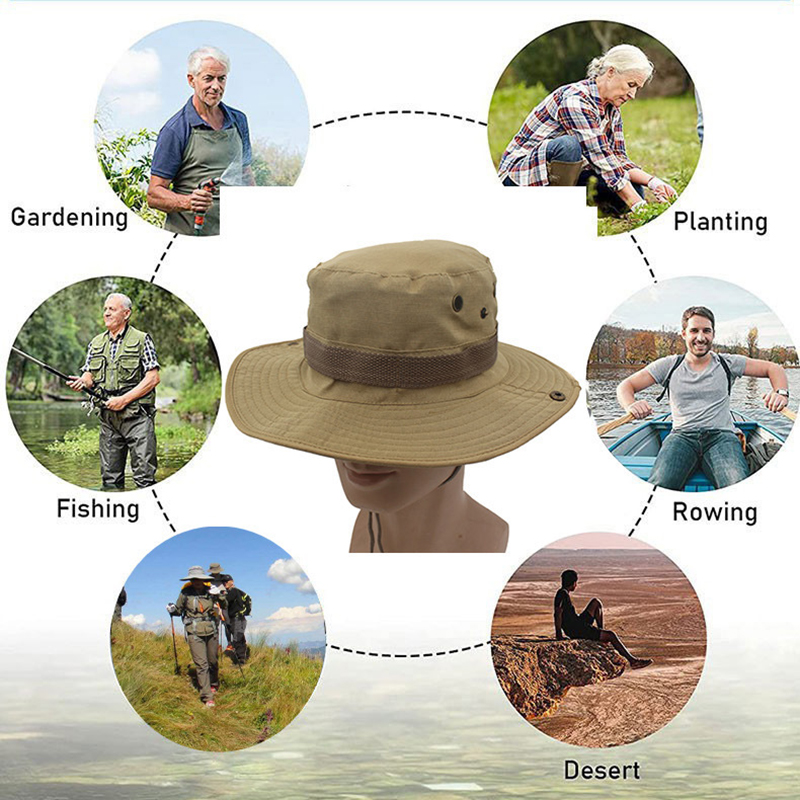Chapéu de sol masculino e femi - Boonie Hat Tactical avaliação e preço