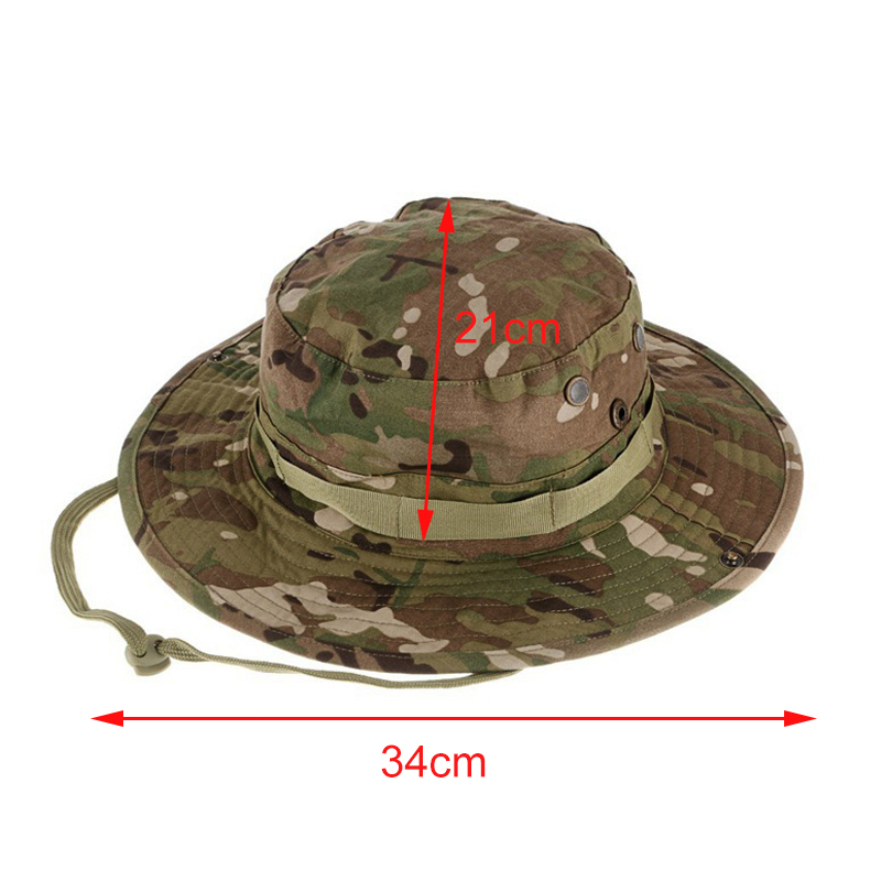 Camuflagem tático boonie chapé - Boonie Hat Tactical avaliação e preço