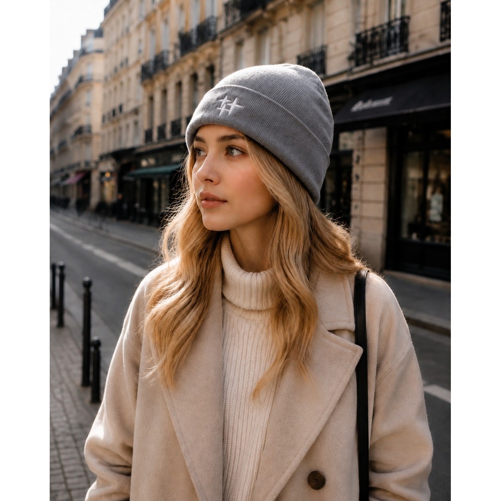 Gorro de Inverno Feminino em T - Beanie Cuffed Knit avaliação e preço