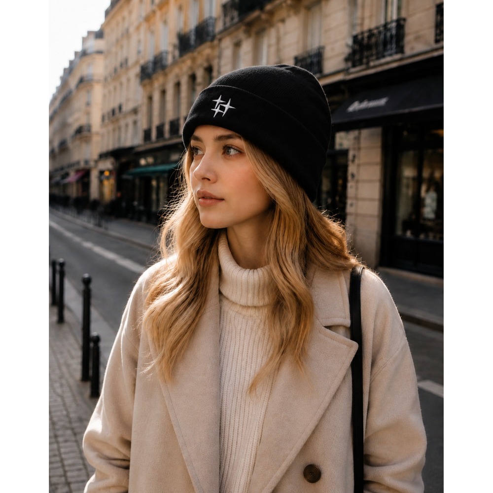 Gorro de Inverno Feminino em T - Beanie Cuffed Knit avaliação e preço