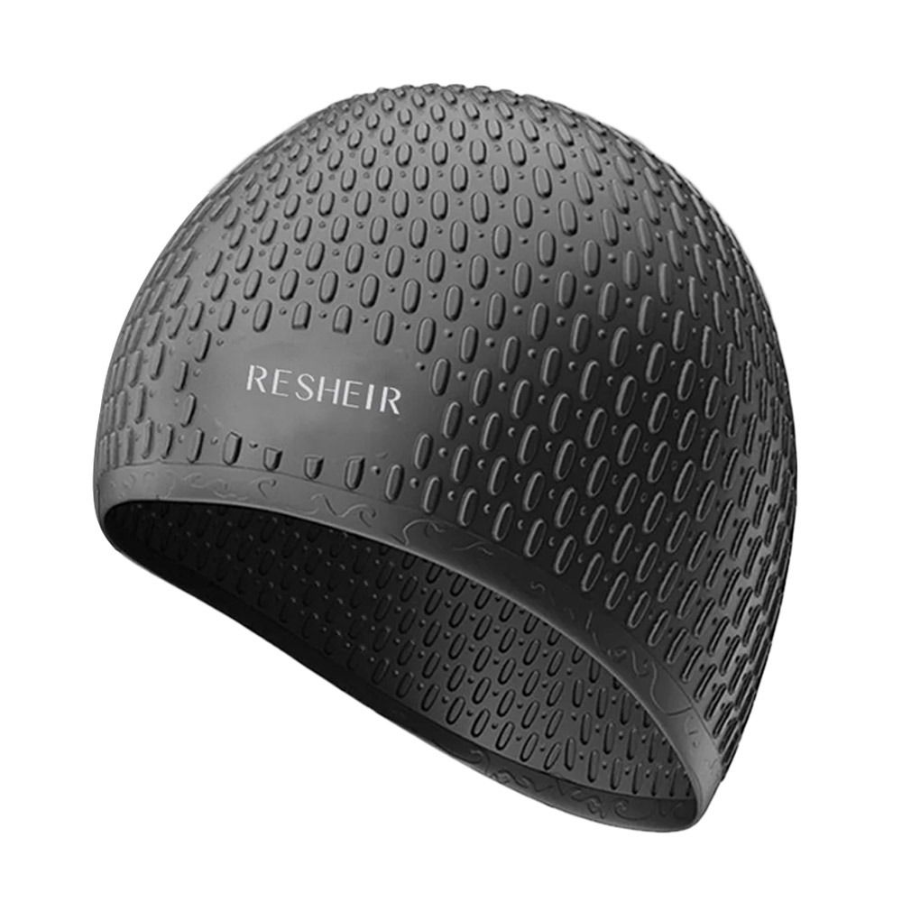 Touca de natação elástica de v - Swim Hat Silicone avaliação e preço