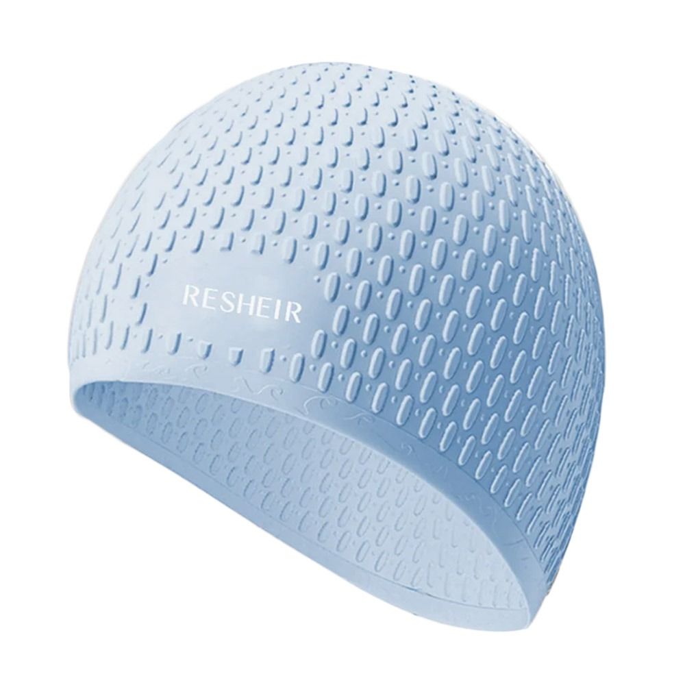Touca de natação elástica de v - Swim Hat Silicone avaliação e preço