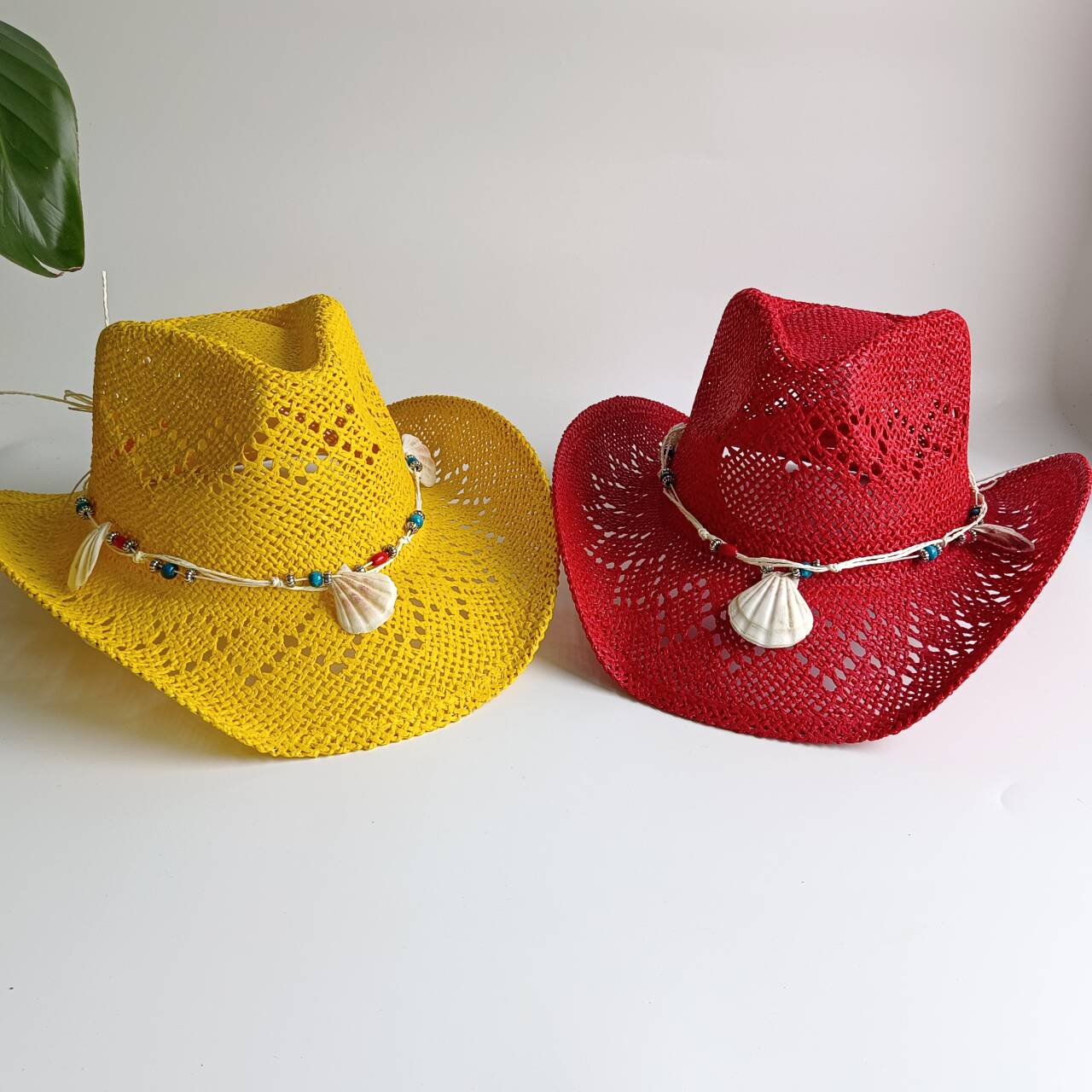 Chapéus de Palha Cowboy Amarel - Cowboy Hat Straw avaliação e preço