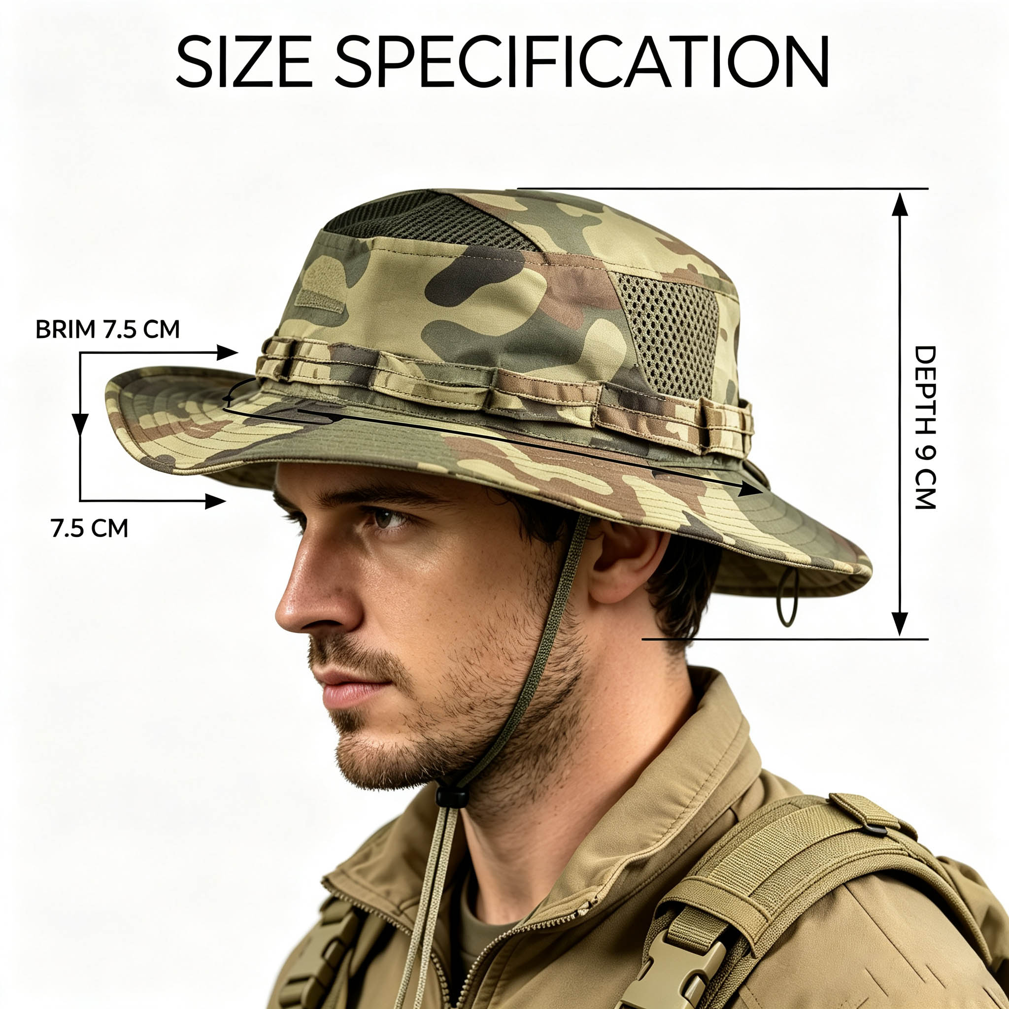 Chapéu Tático Boonie para Home - Boonie Hat Tactical avaliação e preço