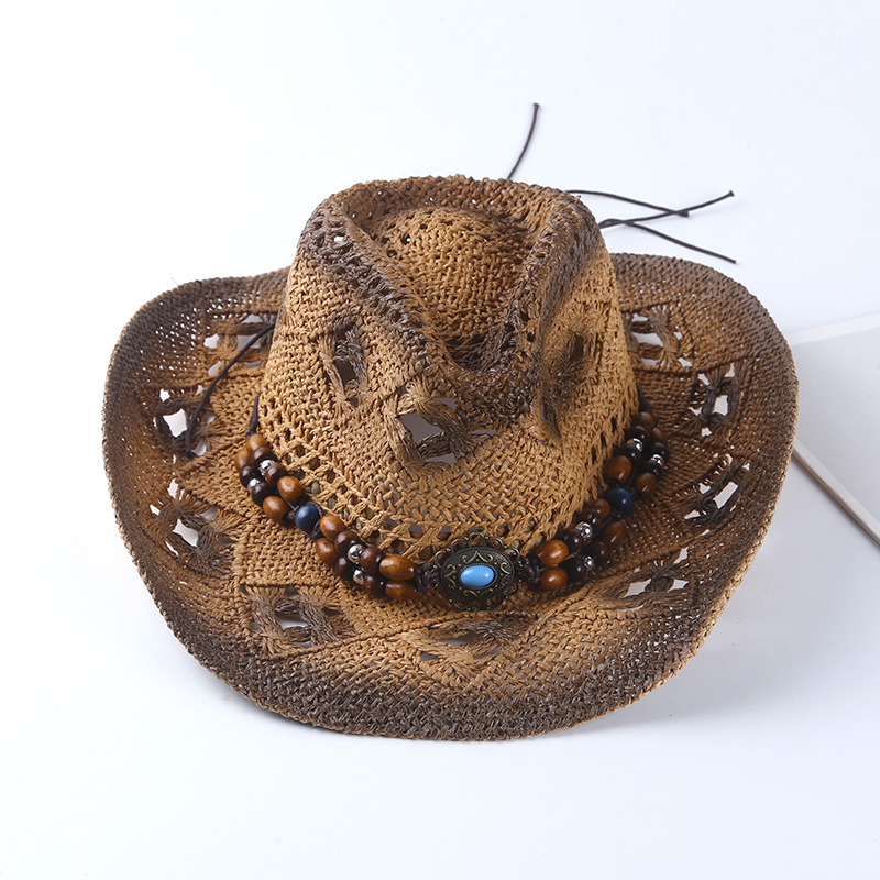 Chapéu de Palha Estilo Cowboy  - Cowboy Hat Straw avaliação e preço