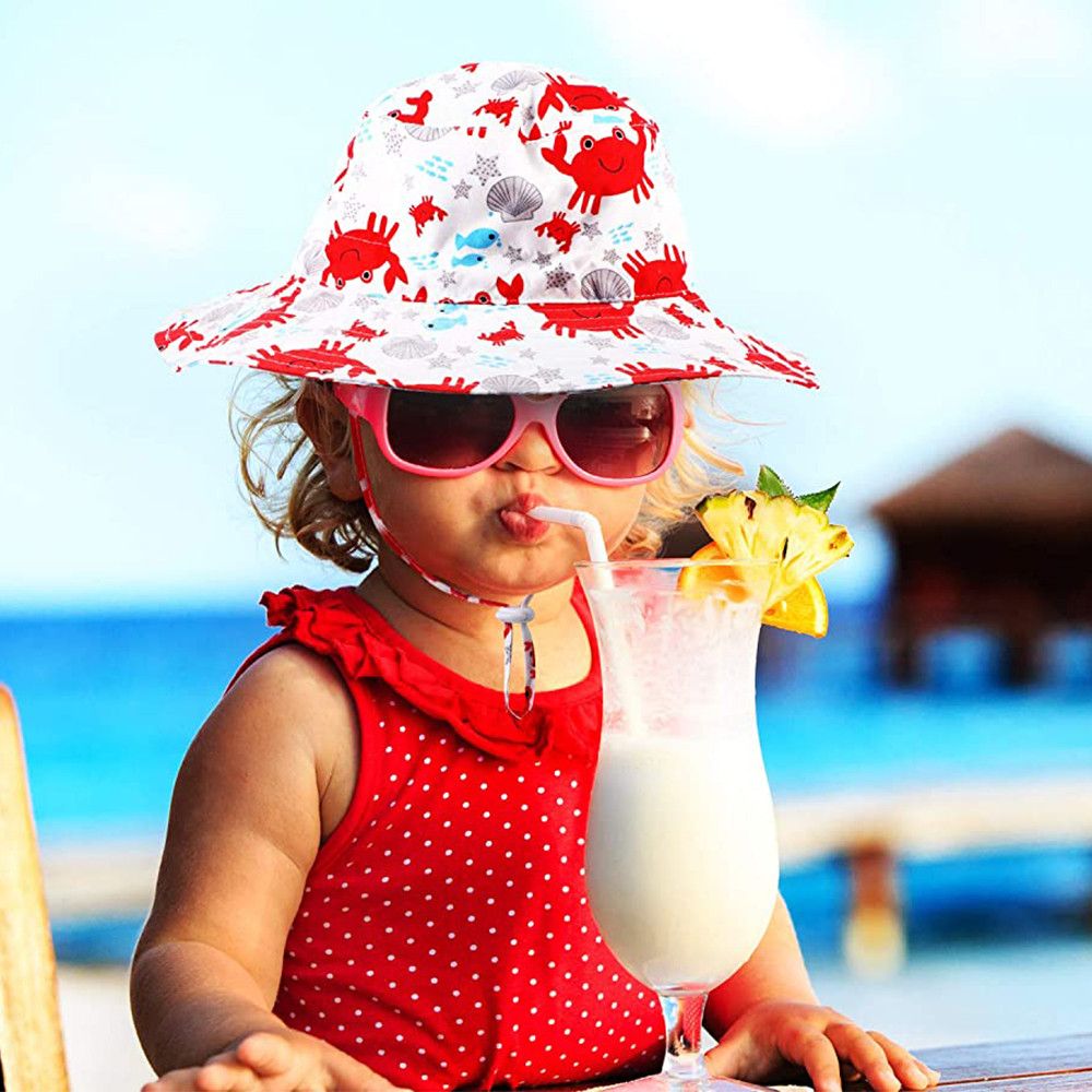 Chapéu de Sol Infantil Unissex - Sun Hat Wide Brim avaliação e preço