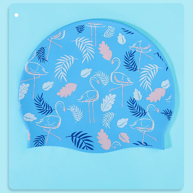 Adultos alta elástica bonito t - Swim Hat Silicone avaliação e preço