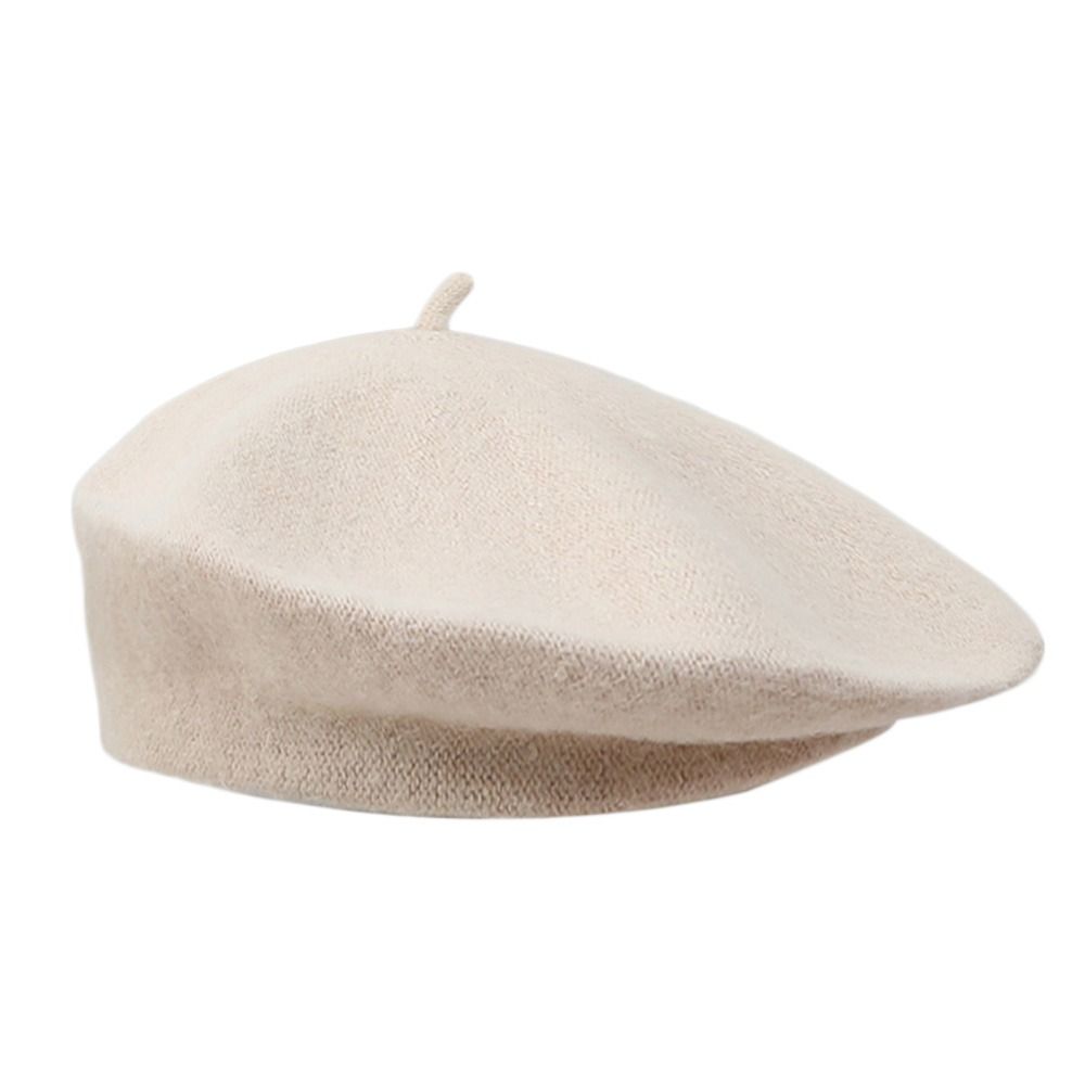 Boina de Lã Quente para Outono - Beret French Wool avaliação e preço
