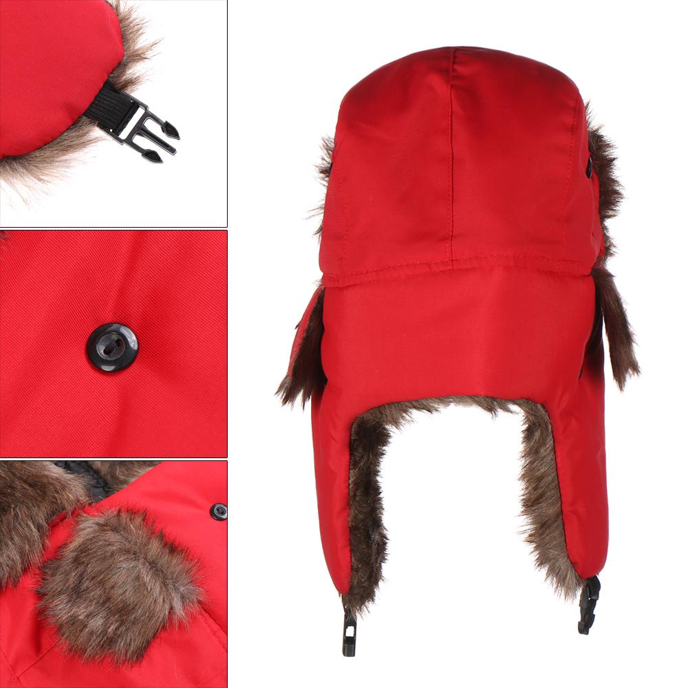 Masculino feminino pele caçado - Winter Trapper Hat avaliação e preço