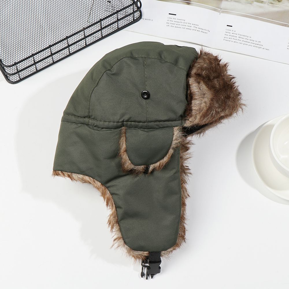 Masculino feminino pele caçado - Winter Trapper Hat avaliação e preço
